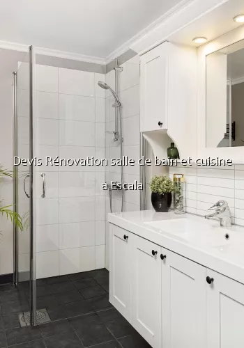 Devis Rénovation salle de bain et cuisine a Escala