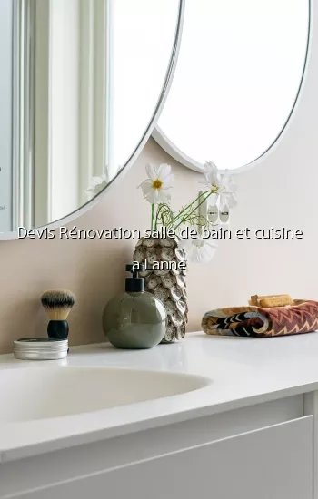 Devis Rénovation salle de bain et cuisine a Lanne