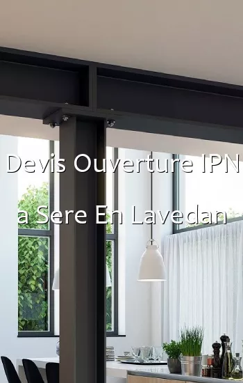 Devis Ouverture IPN a Sere En Lavedan