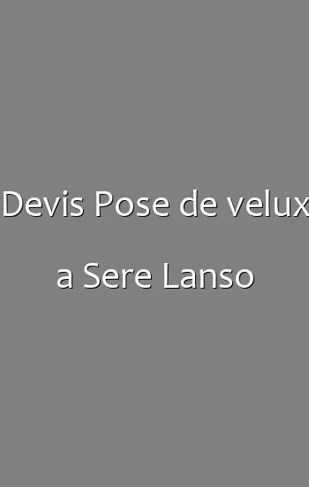 Devis Pose de velux a Sere Lanso