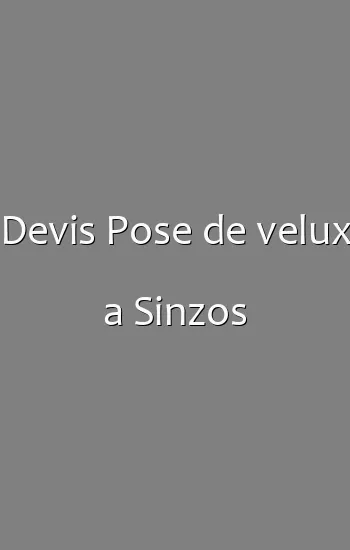 Devis Pose de velux a Sinzos
