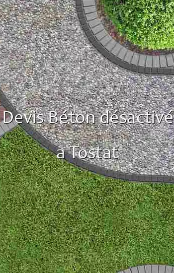 Devis Béton désactivé a Tostat