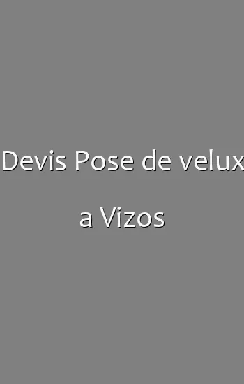 Devis Pose de velux a Vizos